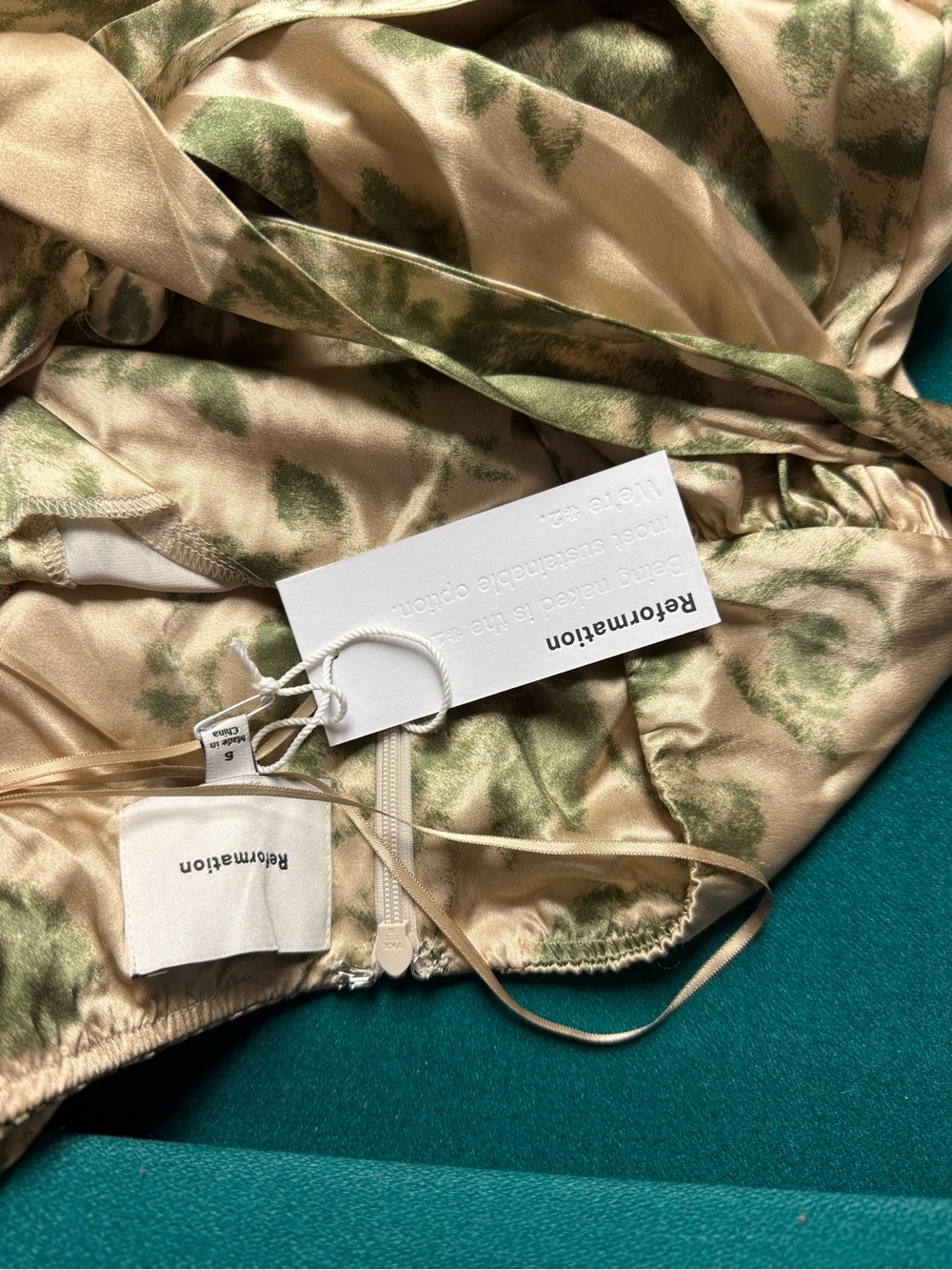Reformation Veria Silk Dress - Picture 5 of 5